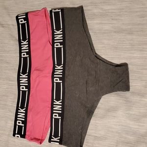 NEW Victoria's Secret PINK 2 pairs Boyshort size Medium